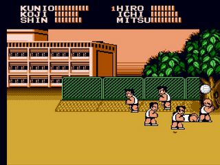 Nekketsu High School Dodgeball Club (Double Dragon & Kunio-Kun Retro Brawler Bundle)